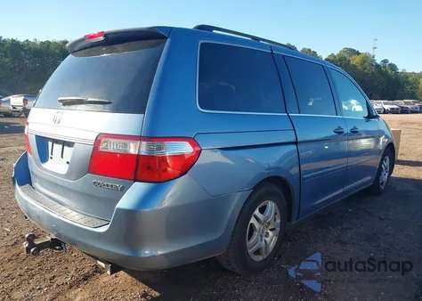 2005 Honda Odyssey Ex z USA, uszkodzony, nr VIN 5FNRL38485B134884